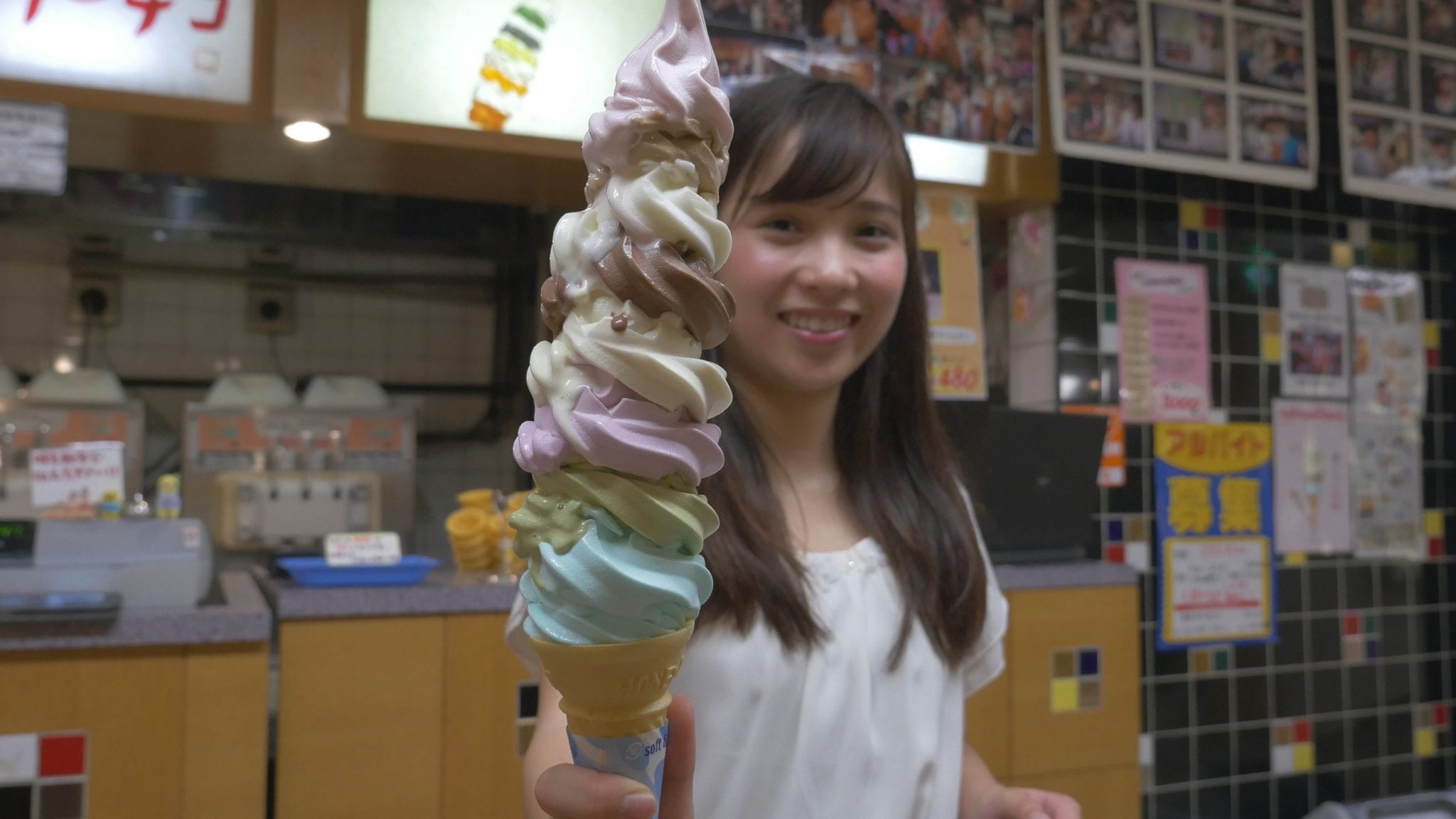 Japonlar erimeyen dondurma yaptı Japonlar erimeyen dondurma yaptı